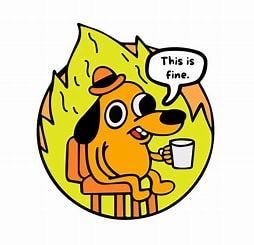 THIS IS FINE logo